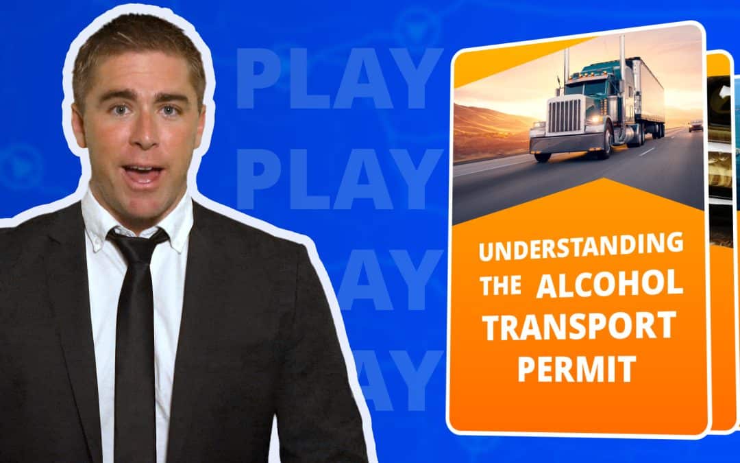Alcohol Transport Permit for Trucking and Hauling Liquor